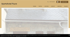 Desktop Screenshot of hotelfaure.es